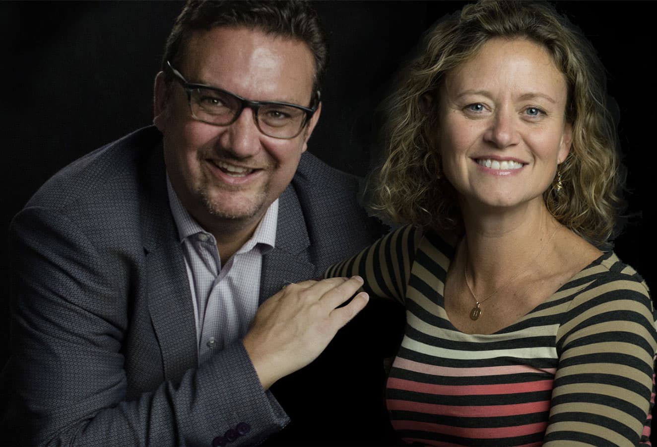 Phil and Heidi White, founders of Grounded