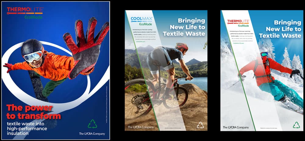 LYCRA additional sustainability campaigns