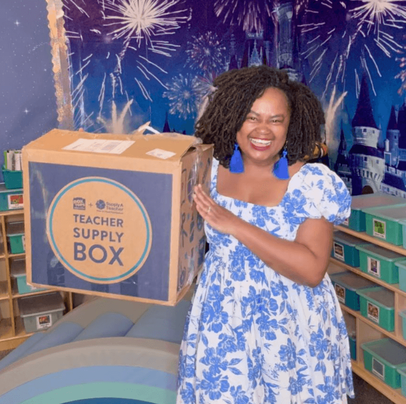 TEACHER SUPPLY BOX