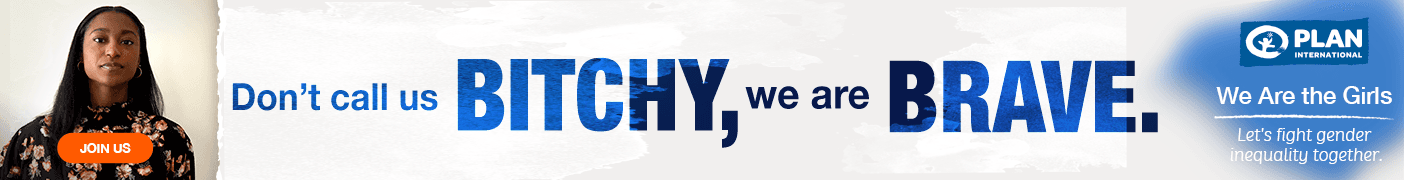 #WeAreTheGirls horizontal banner