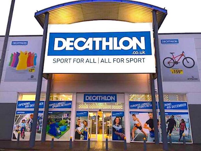 Decathlon flips storefront logos in circularity push